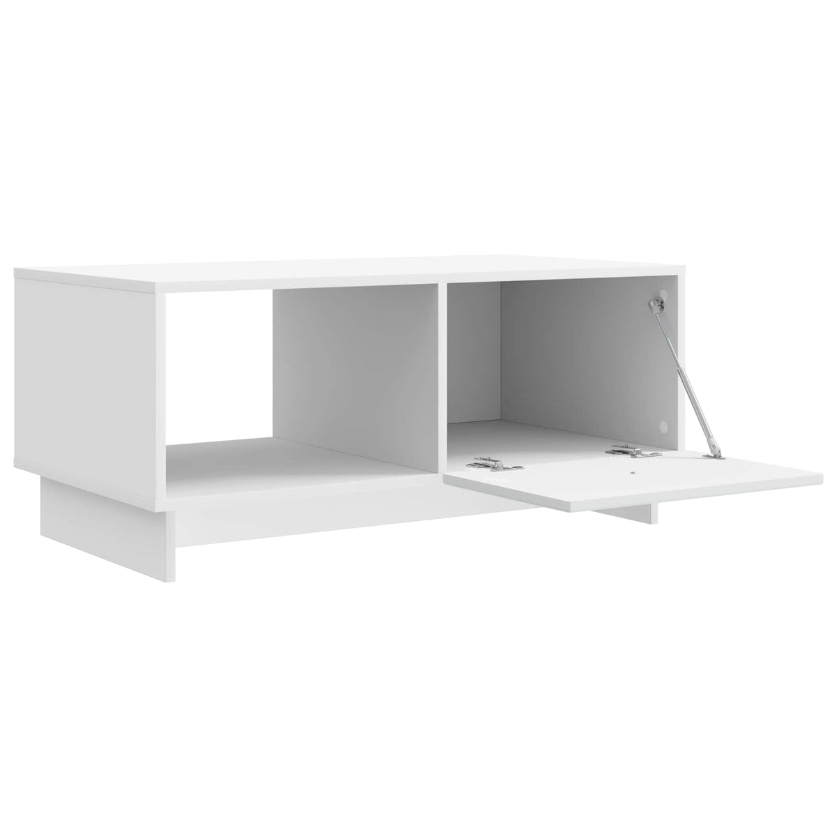 Konferenční Stolek Bílá 90 X 50 X 40 Cm Kompozitní Dřevo