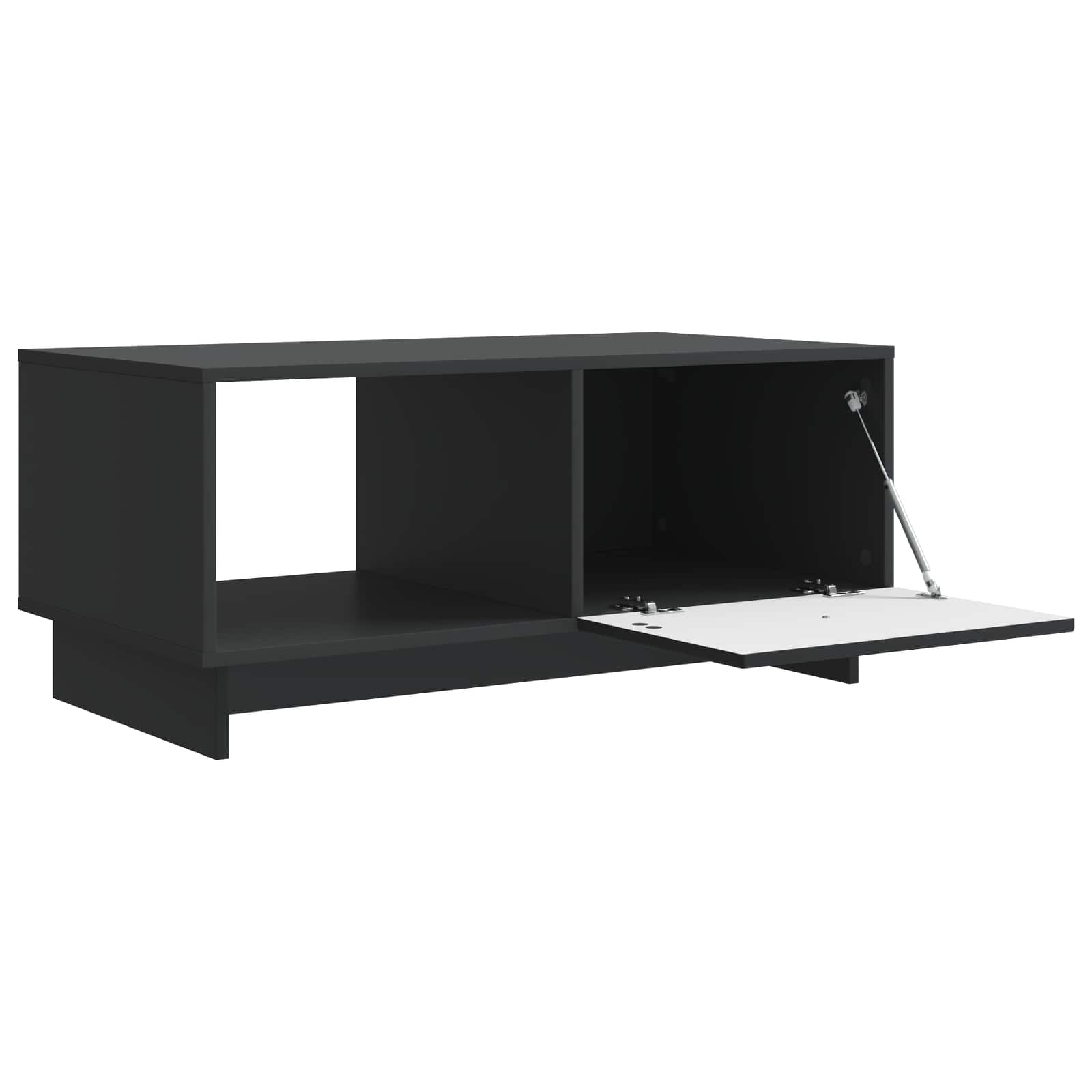Konferenční Stolek Černá 90 X 50 X 40 Cm Kompozitní Dřevo