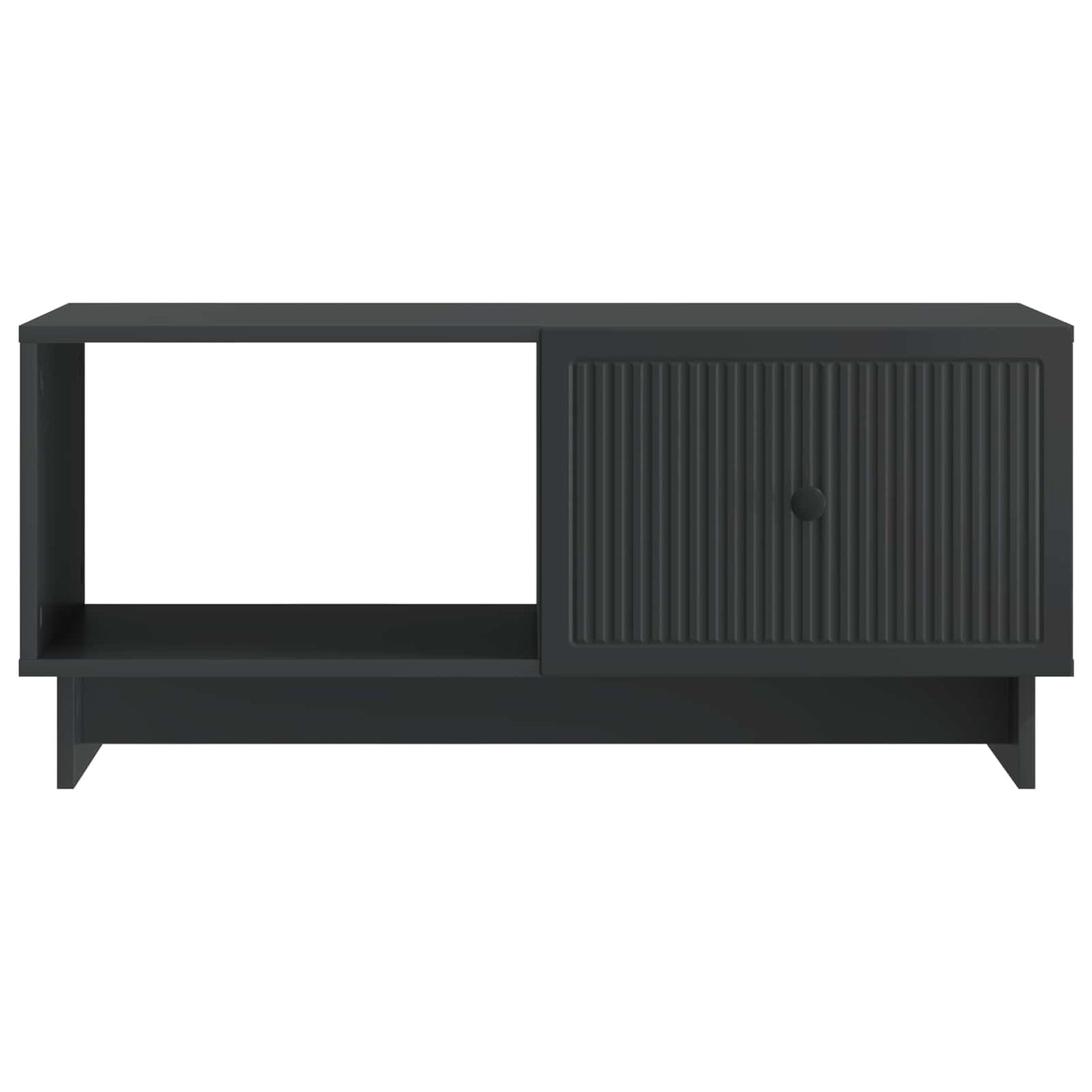 Konferenční Stolek Černá 90 X 50 X 40 Cm Kompozitní Dřevo