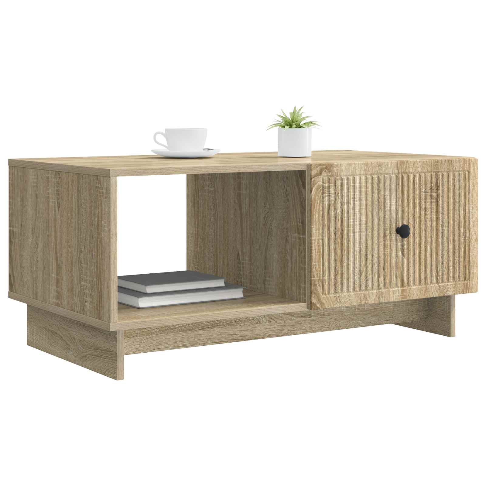 Konferenční Stolek Dub Sonoma 90 X 50 X 40 Cm Kompozitní Dřevo