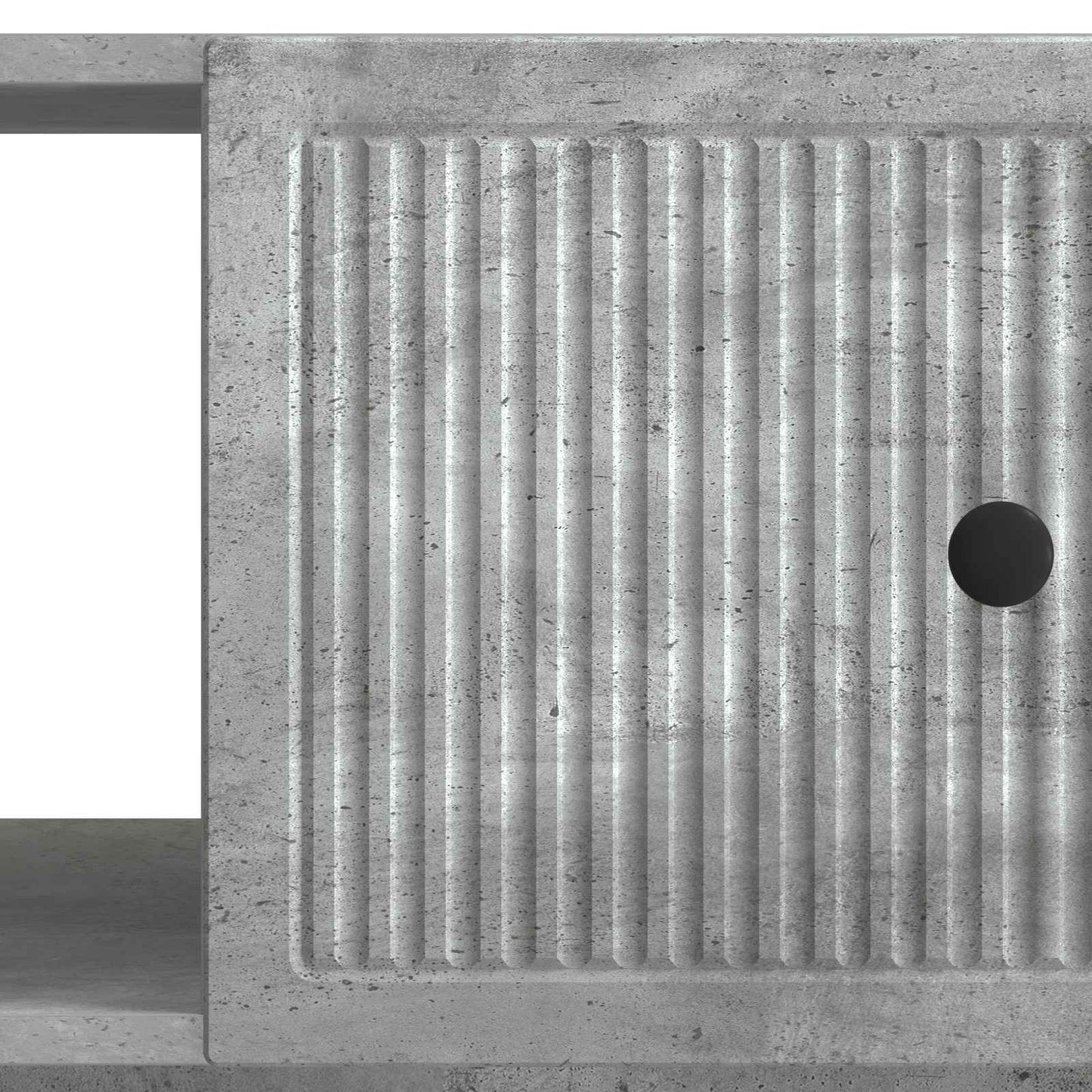 Konferenční Stolek Betonově Šedá 90 X 50 X 40 Cm