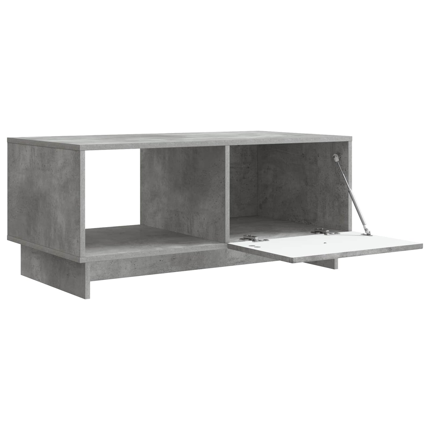 Konferenční Stolek Betonově Šedá 90 X 50 X 40 Cm