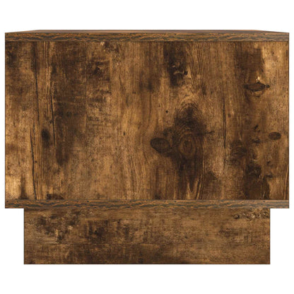 Konferenční Stolek Kouřový Dub 90 X 50 X 40 Cm Kompozitní Dřevo
