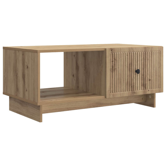 Konferenční Stolek Dub Artisan 90 X 50 X 40 Cm Kompozitní Dřevo
