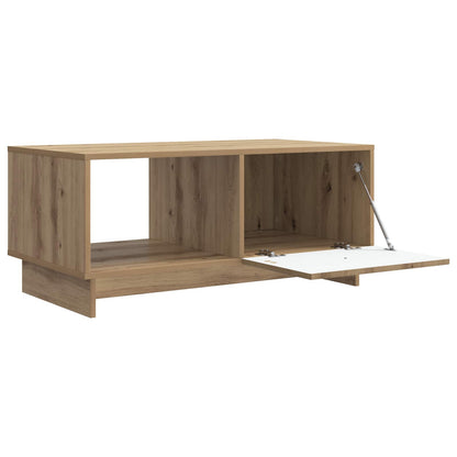 Konferenční Stolek Dub Artisan 90 X 50 X 40 Cm Kompozitní Dřevo
