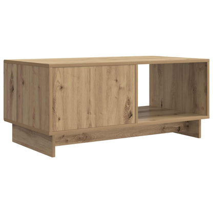 Konferenční Stolek Dub Artisan 90 X 50 X 40 Cm Kompozitní Dřevo