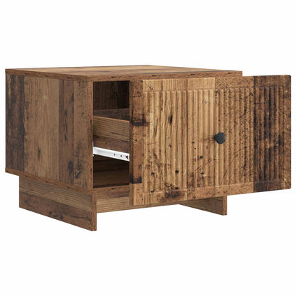 Konferenční Stolek Staré Dřevo 49 X 50 X 40 Cm Kompozitní Dřevo