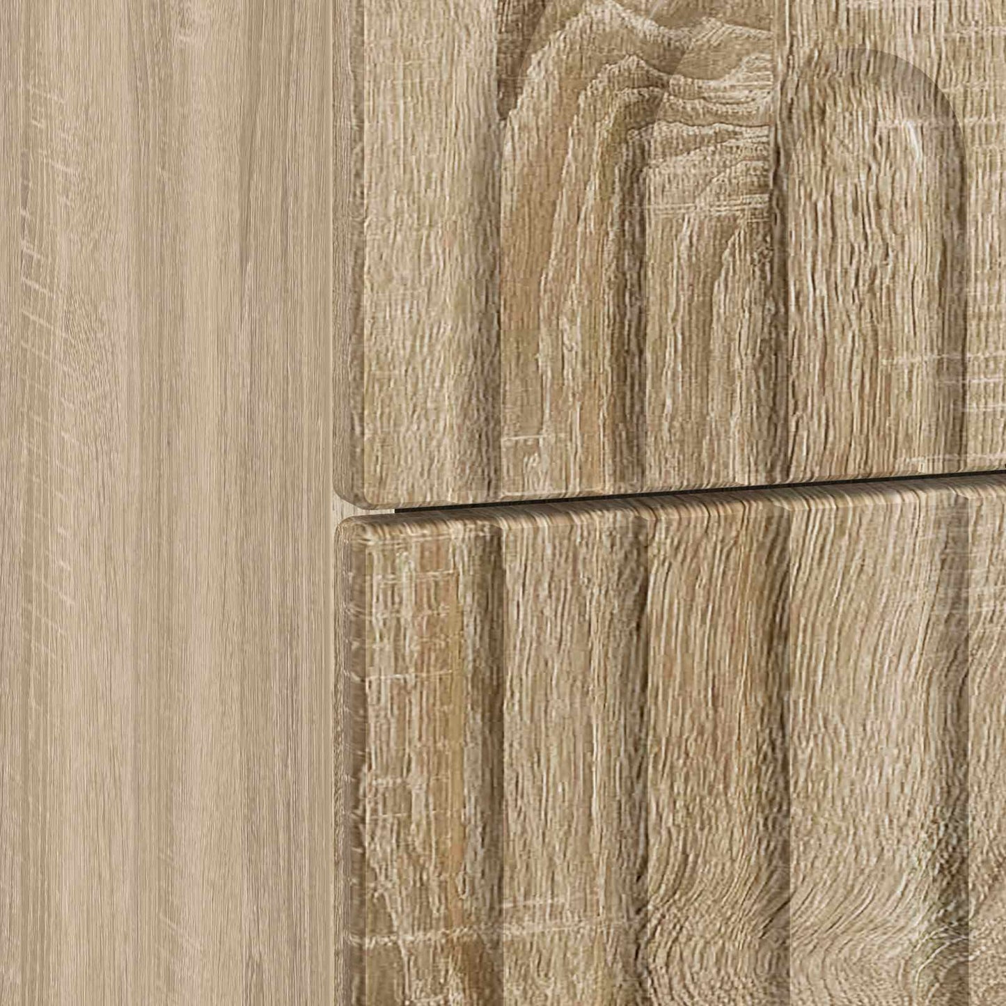 Noční Skříňka Se Zásuvkou 2 Pcs Dub Sonoma 43 X 34,5 X 48 Cm