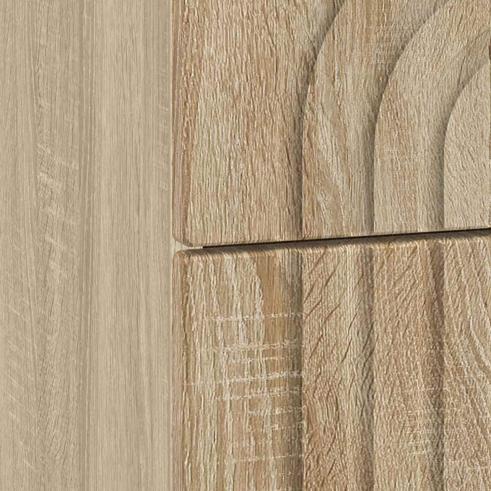 Noční Skříňka Dub Sonoma 62 X 34,5 X 48 Cm Kompozitní Dřevo