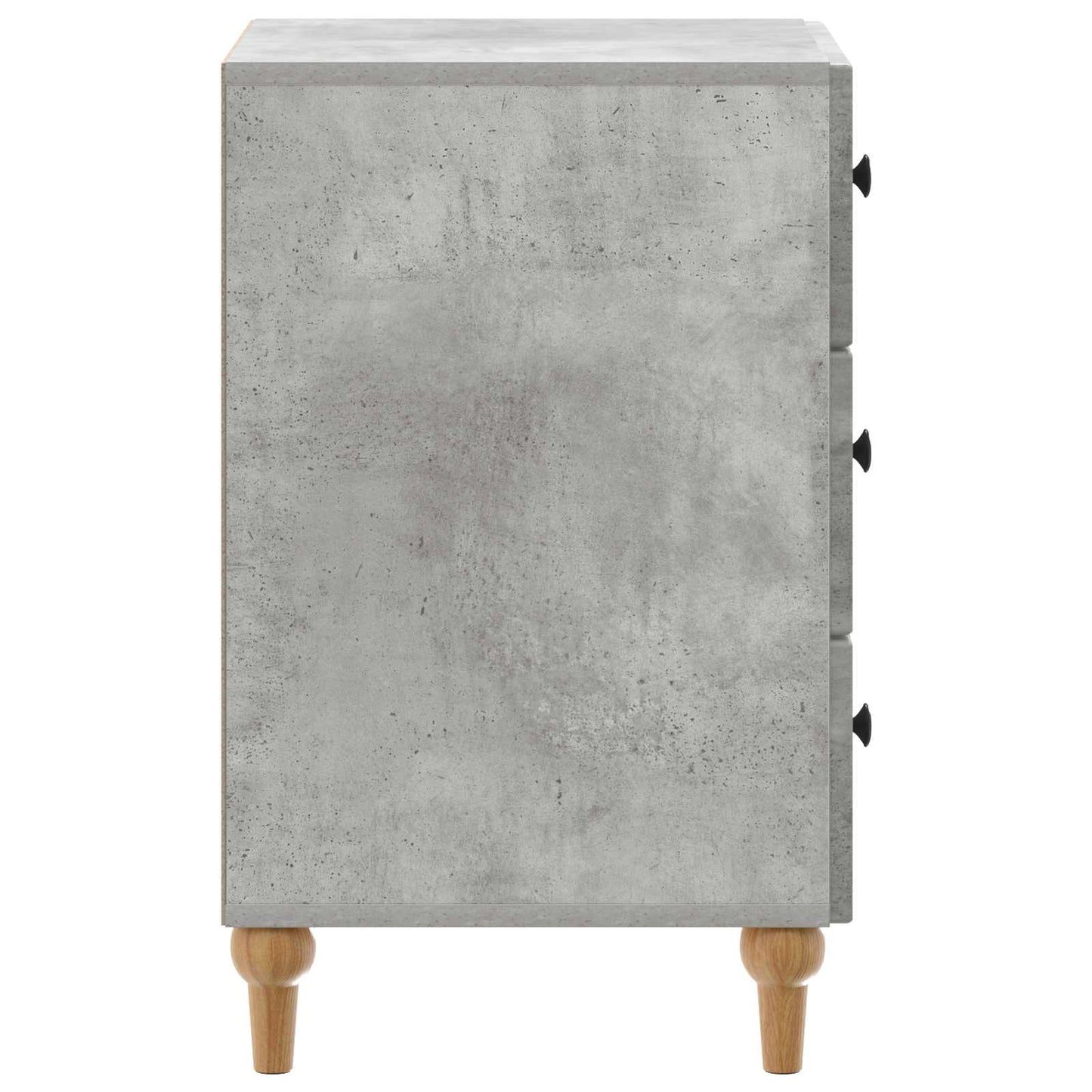 Noční Skříňka Betonově Šedá 43X 41 X 66,5 Cm Kompozitní Dřevo