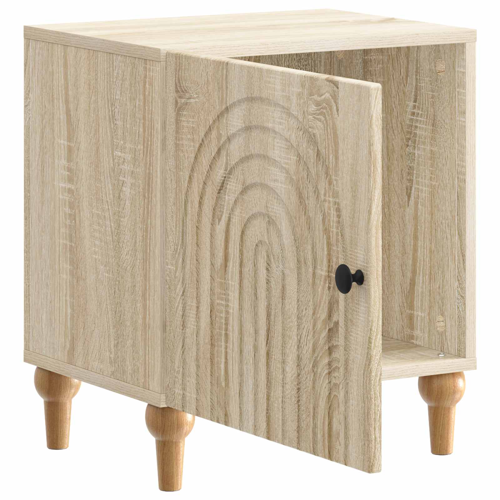 Noční Skříňka 2 Pcs Dub Sonoma 43 X 34,5 X 50 Cm