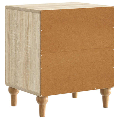 Noční Skříňka 2 Pcs Dub Sonoma 43 X 34,5 X 50 Cm