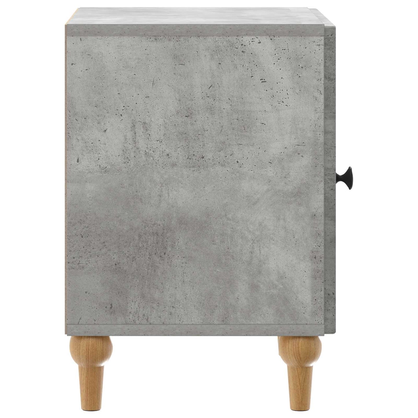 Noční Skříňka Betonově Šedá 43 X 34,5 X 50 Cm Kompozitní Dřevo