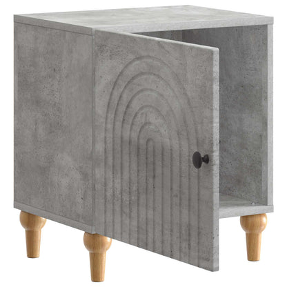 Noční Skříňka 2 Pcs Betonově Šedá 43 X 34,5 X 50 Cm