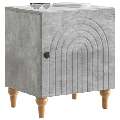 Noční Skříňka 2 Pcs Betonově Šedá 43 X 34,5 X 50 Cm