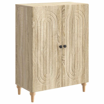 Servírovací Skříň Dub Sonoma 66 X 34,5 X 90 Cm Kompozitní Dřevo