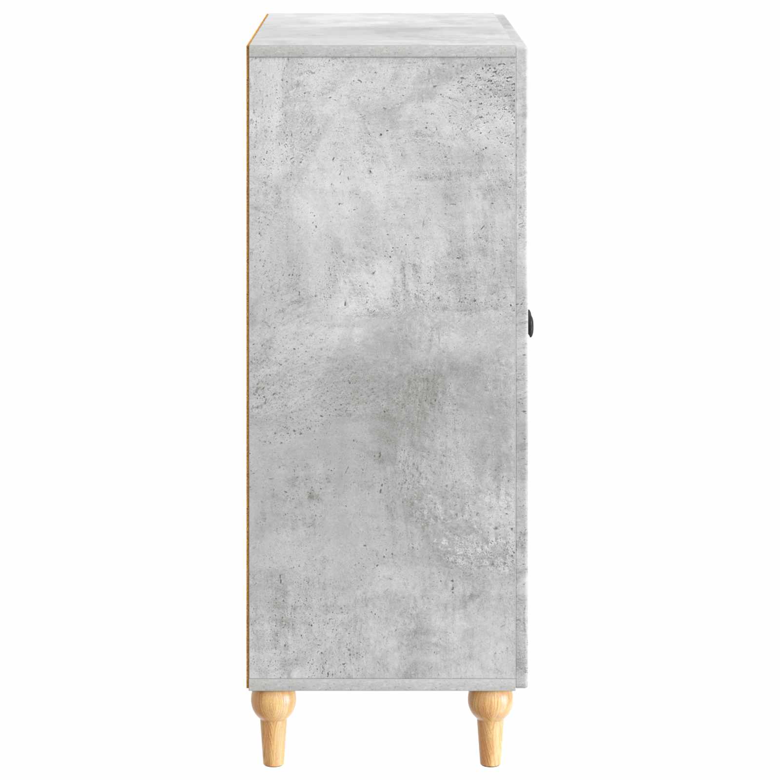 Servírovací Skříň Betonově Šedá 66 X 34,5 X 90 Cm