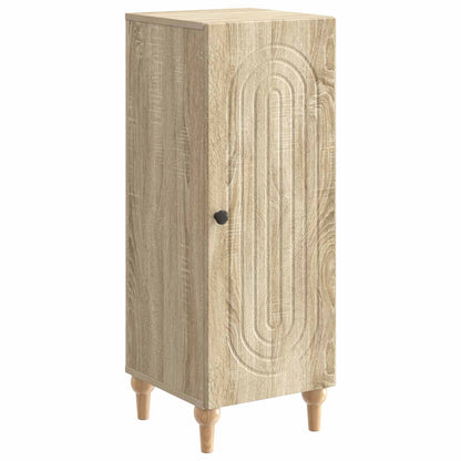 Servírovací Skříň Dub Sonoma 33 X 34,5 X 90 Cm Kompozitní Dřevo