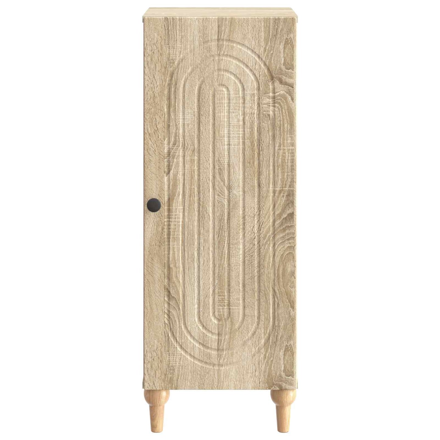 Servírovací Skříň Dub Sonoma 33 X 34,5 X 90 Cm Kompozitní Dřevo
