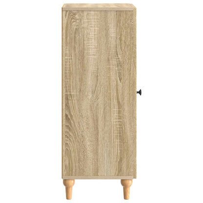 Servírovací Skříň Dub Sonoma 33 X 34,5 X 90 Cm Kompozitní Dřevo