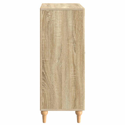 Servírovací Skříň Dub Sonoma 66 X 34,5 X 90 Cm Kompozitní Dřevo