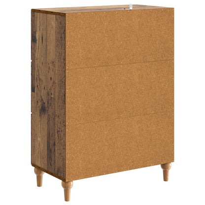 Servírovací Skříň Se Zásuvkou Staré Dřevo 66 X 34,5 X 90 Cm