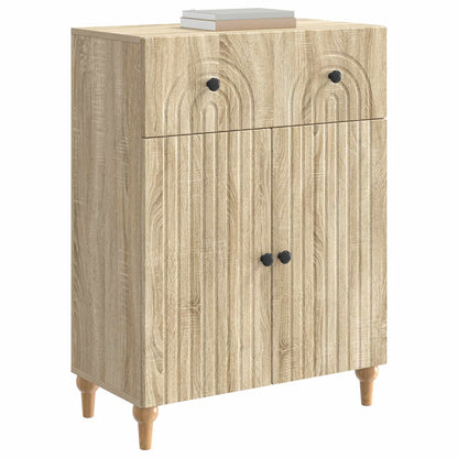 Servírovací Skříň Dub Sonoma 66 X 34,5 X 90 Cm Kompozitní Dřevo