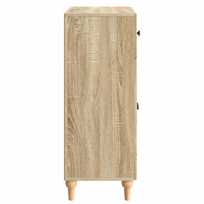 Servírovací Skříň Dub Sonoma 66 X 34,5 X 90 Cm Kompozitní Dřevo