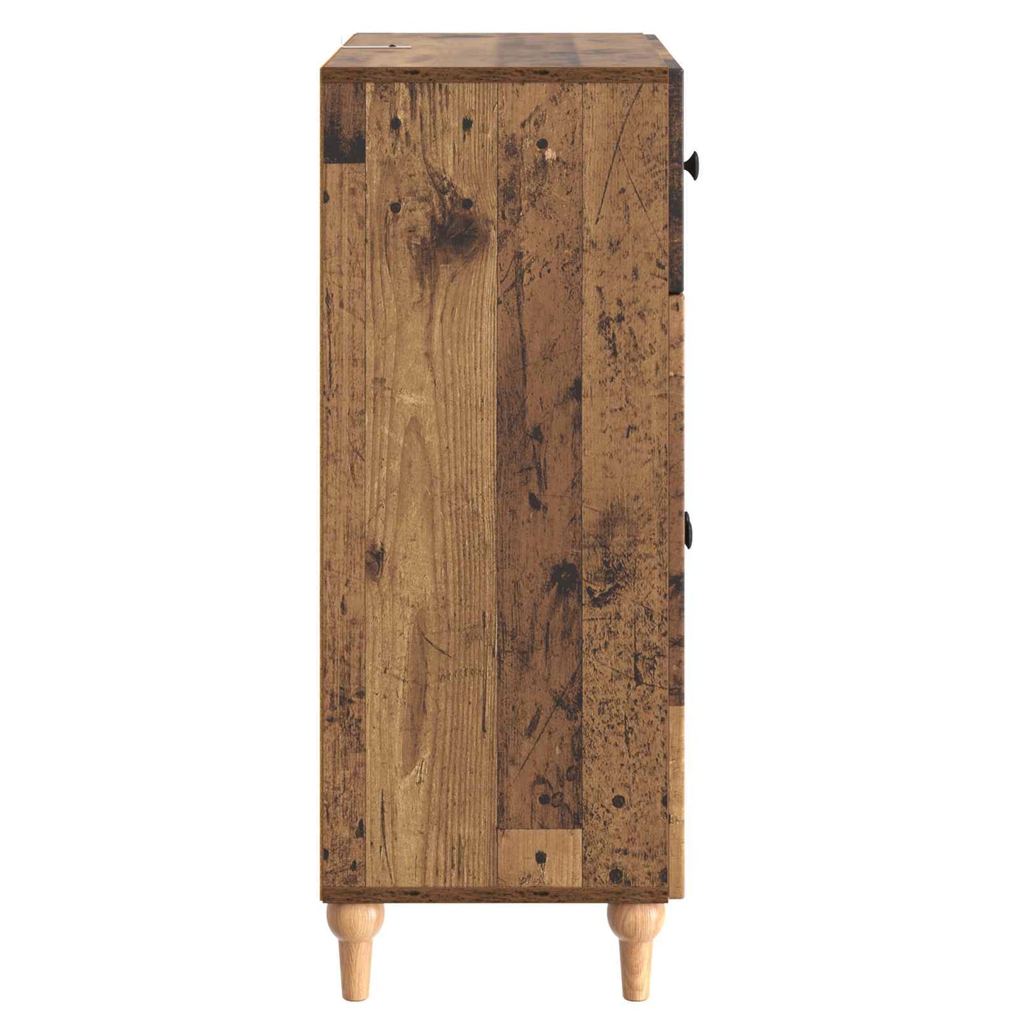 Servírovací Skříň Se Zásuvkou Staré Dřevo 66 X 34,5 X 90 Cm