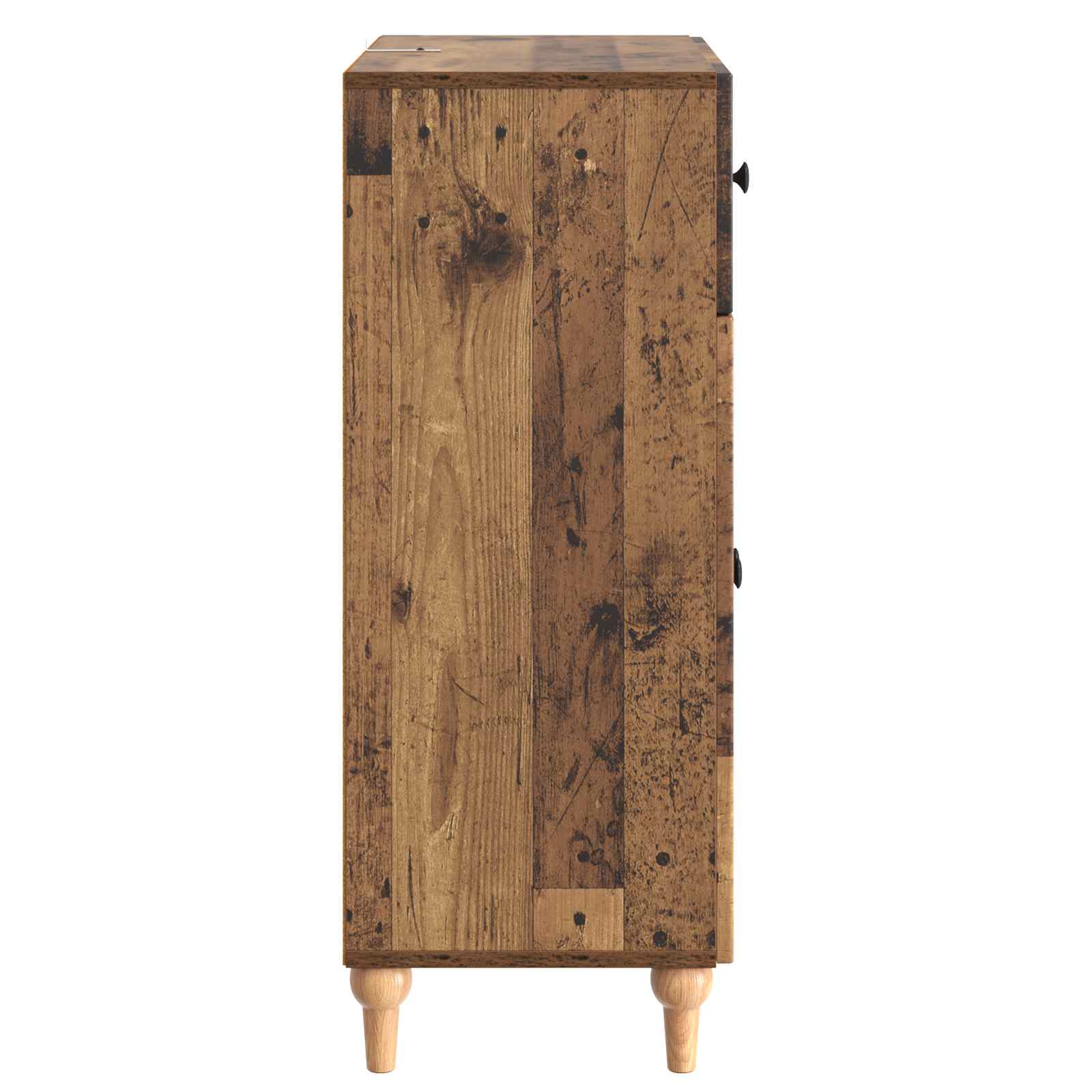 Servírovací Skříň Se Zásuvkou Staré Dřevo 66 X 34,5 X 90 Cm
