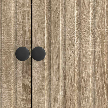 Servírovací Skříň Dub Sonoma 89 X 34,5 X 80 Cm Kompozitní Dřevo