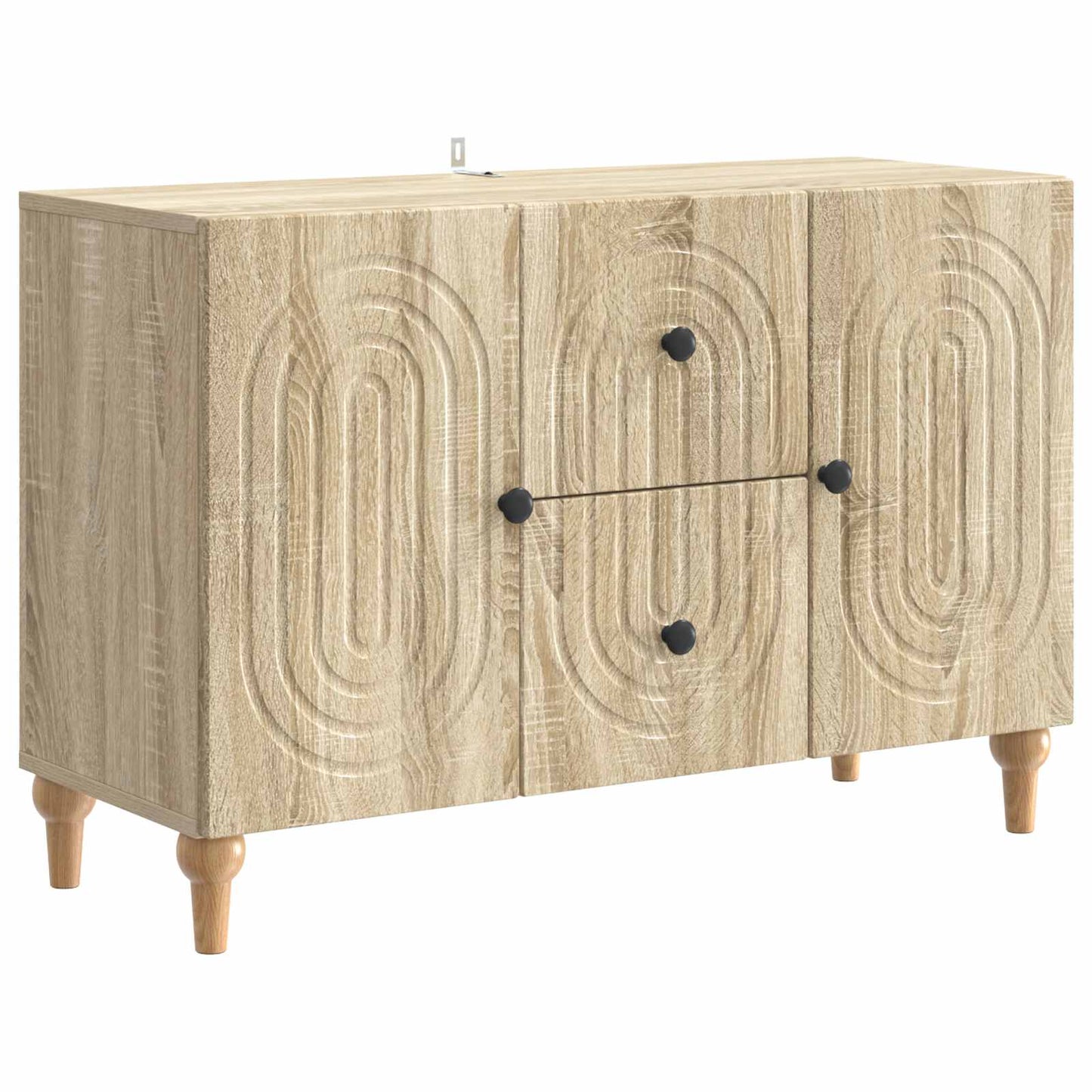Televizní Skříň Dub Sonoma 89 X 34,5 X 60 Cm Kompozitní Dřevo