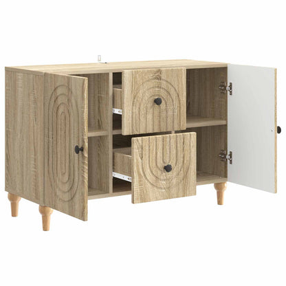 Televizní Skříň Dub Sonoma 89 X 34,5 X 60 Cm Kompozitní Dřevo