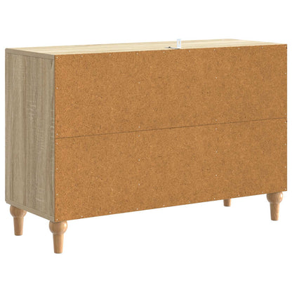 Televizní Skříň Dub Sonoma 89 X 34,5 X 60 Cm Kompozitní Dřevo