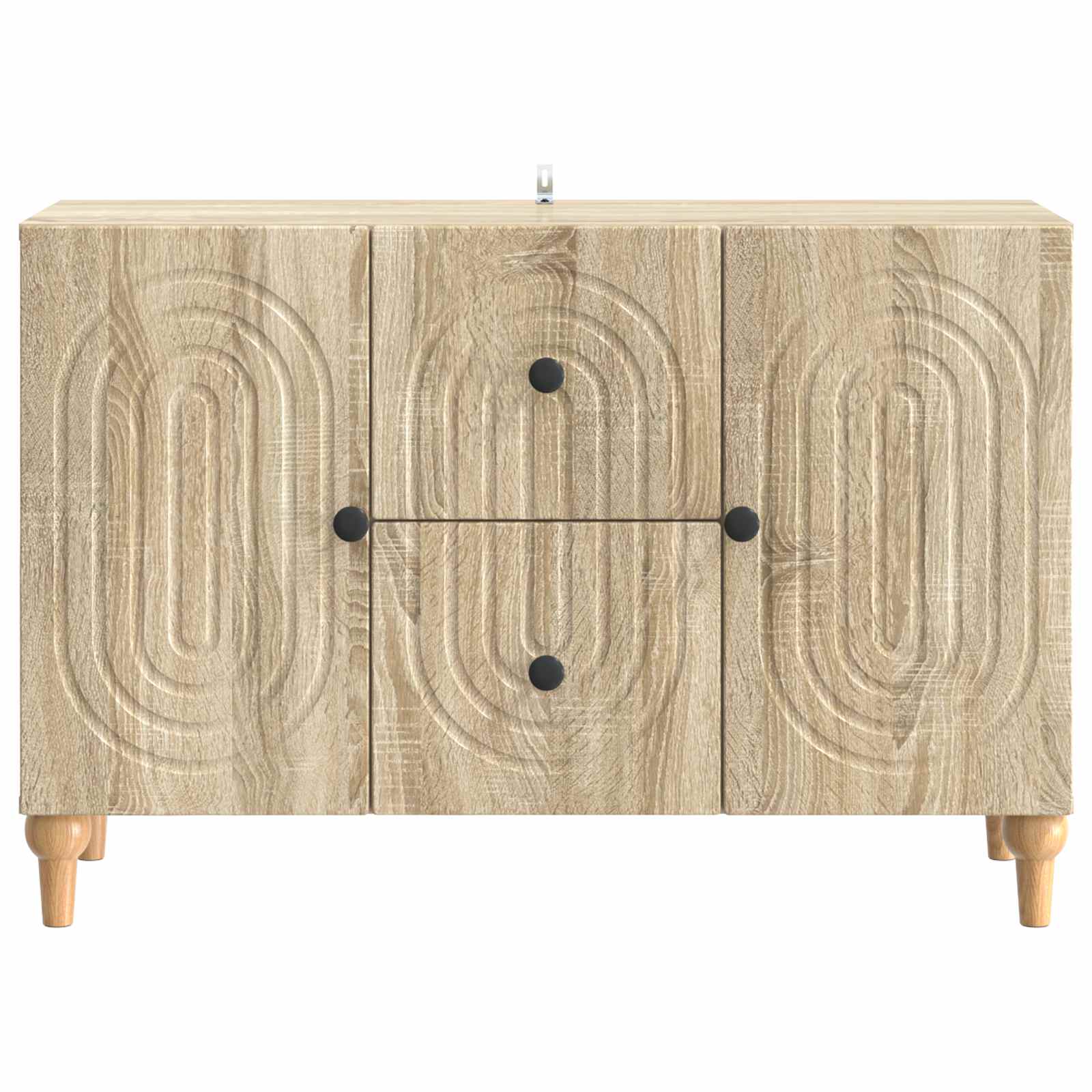 Televizní Skříň Dub Sonoma 89 X 34,5 X 60 Cm Kompozitní Dřevo