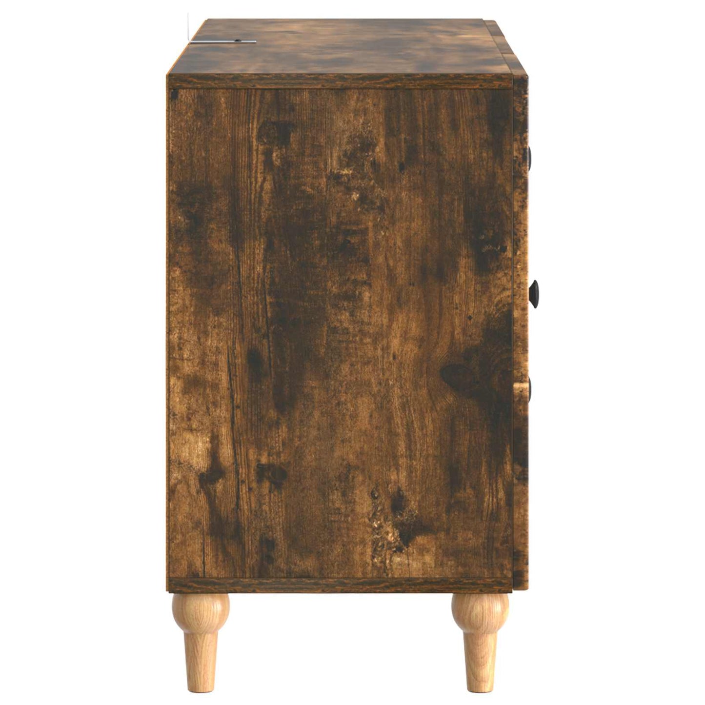 Televizní Skříň Kouřový Dub 89 X 34,5 X 60 Cm Kompozitní Dřevo