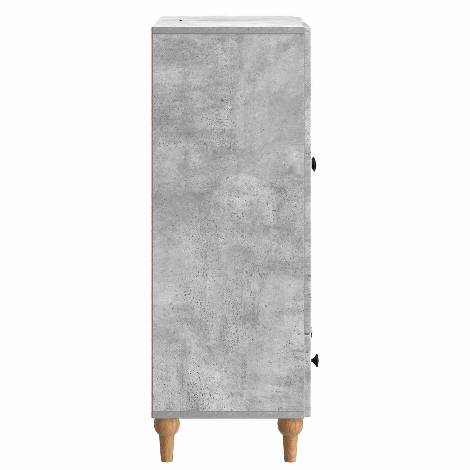 Servírovací Skříň Se Zásuvkou Betonově Šedá 66 X 34,5 X 95 Cm