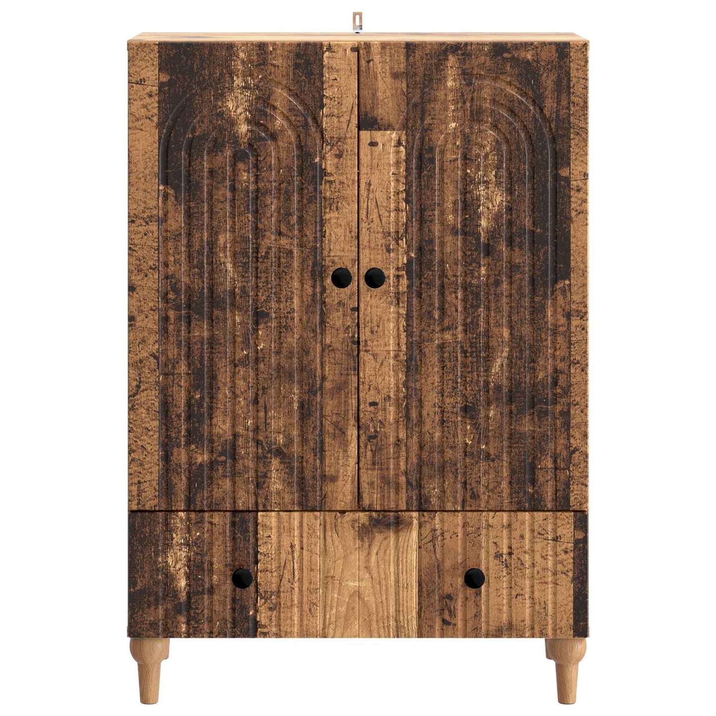 Servírovací Skříň Se Zásuvkou Staré Dřevo 66 X 34,5 X 95 Cm
