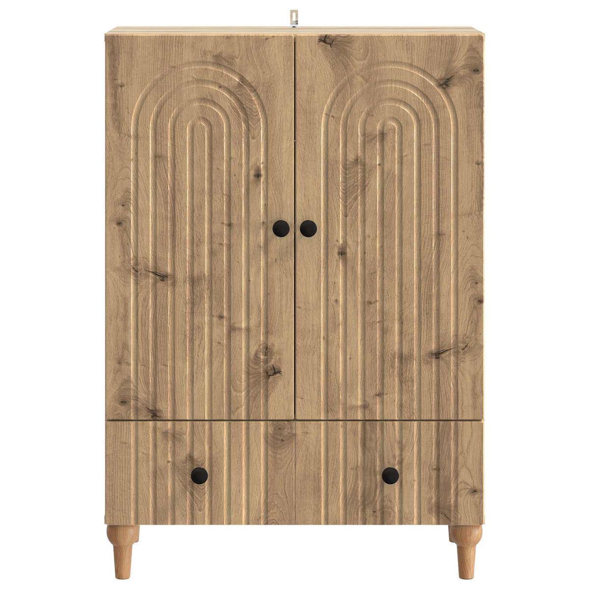 Servírovací Skříň Dub Artisan 66 X 34,5 X 95 Cm