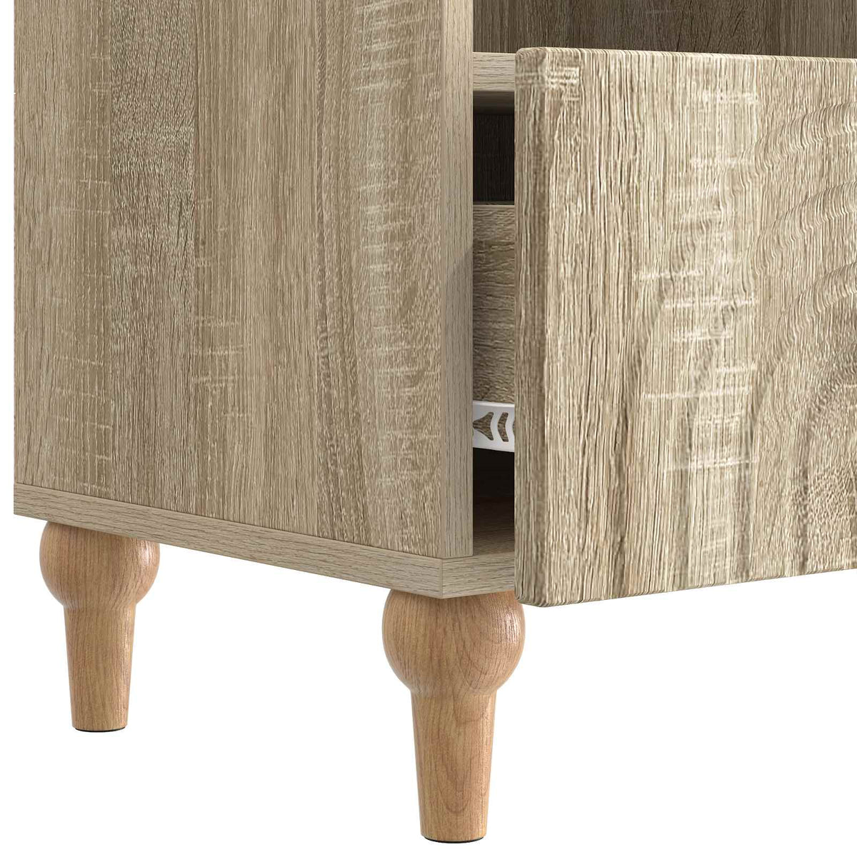 Televizní Skříň Sonoma Dub 102 X 34,5 X 50 Cm Dřevěný Materiál