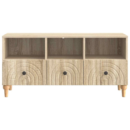 Televizní Skříň Sonoma Dub 102 X 34,5 X 50 Cm Dřevěný Materiál