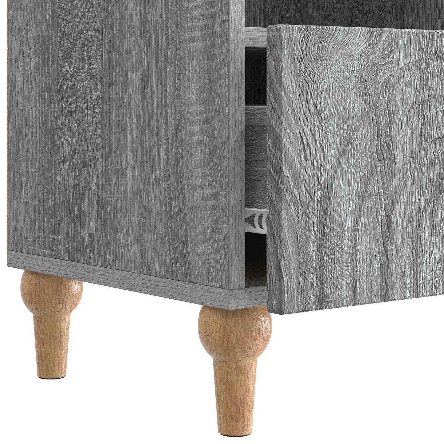 Televizní Skříň Šedá Sonoma 102 X 34,5 X 50 Cm Dřevěný Materiál