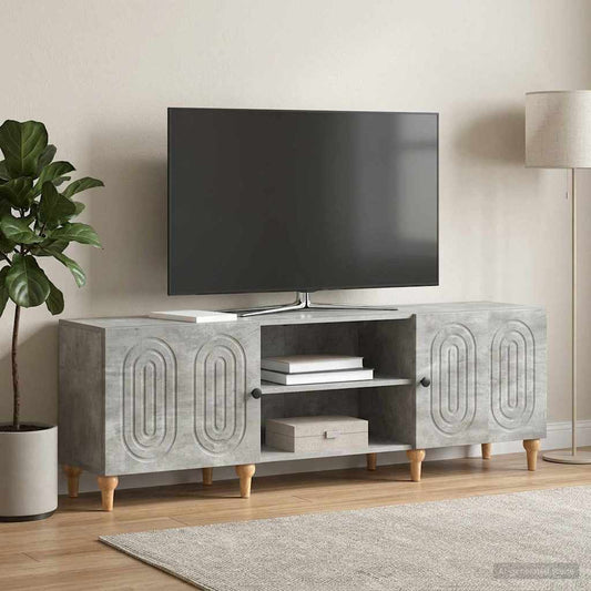 Televizní Skříň Betonově Šedá 150 X 31 X 50 Cm Kompozitní Dřevo