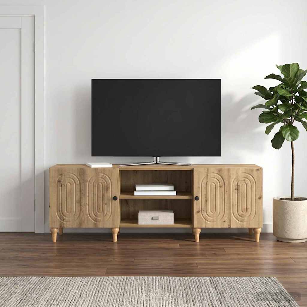 Televizní Skříň 150 X 31 X 50 Cm Dub Artisan Kompozitní Dřevo
