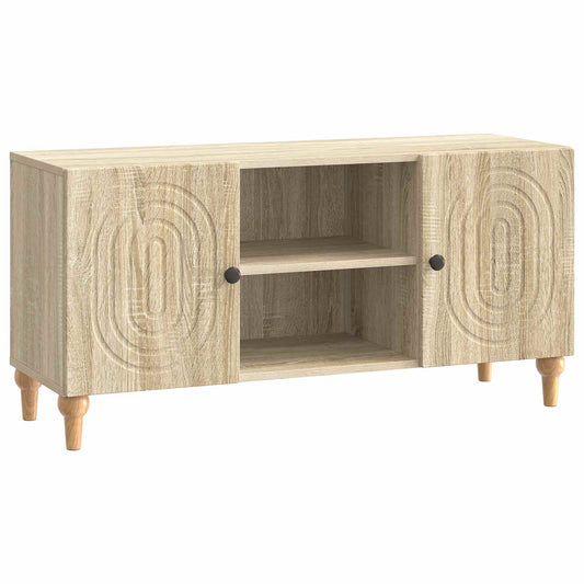 Televizní Skříň Dub Sonoma 102 X 34,5 X 50 Cm Kompozitní Dřevo