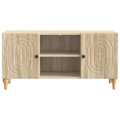 Televizní Skříň Dub Sonoma 102 X 34,5 X 50 Cm Kompozitní Dřevo