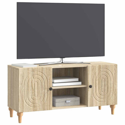 Televizní Skříň Dub Sonoma 102 X 34,5 X 50 Cm Kompozitní Dřevo