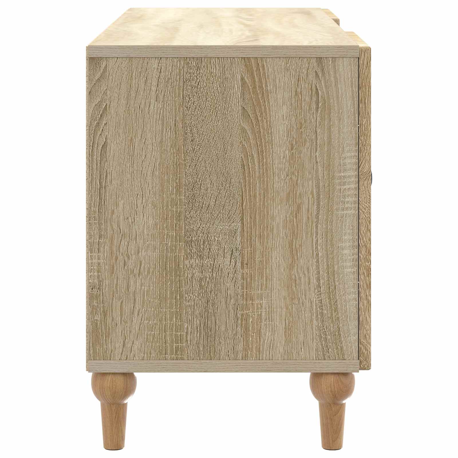 Televizní Skříň Dub Sonoma 102 X 34,5 X 50 Cm Kompozitní Dřevo