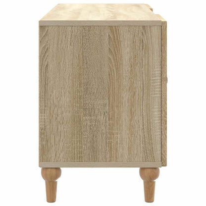 Televizní Skříň Dub Sonoma 102 X 34,5 X 50 Cm Kompozitní Dřevo