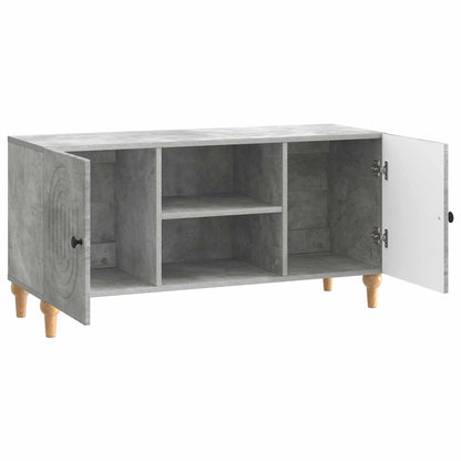 Televizní Skříň Betonově Šedá 102 X 34,5 X 50 Cm